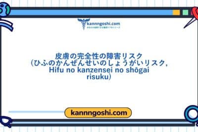 コード: 00047 - 看護診断NANDA: 皮膚の完全性が損なわれるリスク - ドメイン11: 安全 - 保護 - クラス2: 安全 - 保護